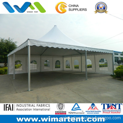 12mx12m White Aluminum PVC Pagoda Tent for Car Parking, Party